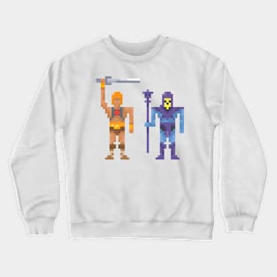 Pixel Skeletor He-man Crewneck Sweatshirt